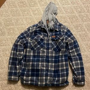 Mountain Ridge Hooded Fleece